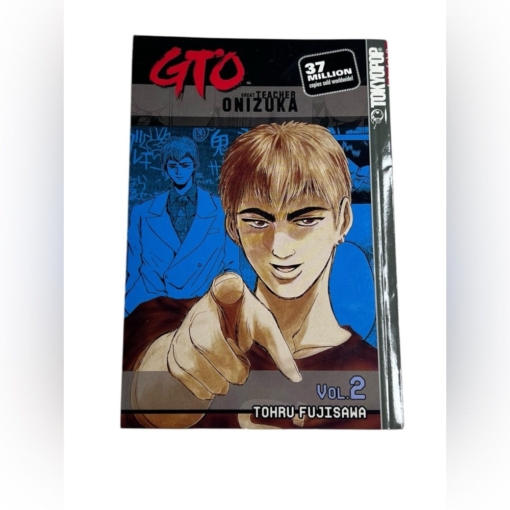 GTO Great Teacher Onizuka Manga Graphic Novel Volume 2 First Printing Book